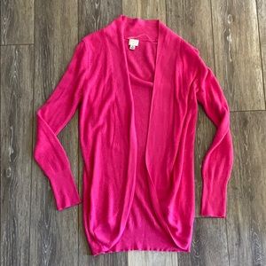 Cute Hot Pink Cardigan A New Day